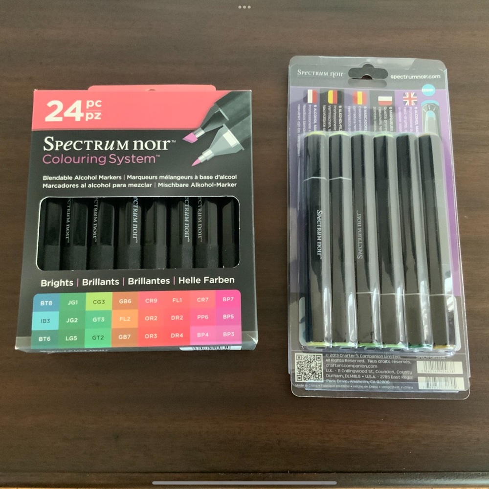 Spectrum Noir Colouring System - Vibrant Marker Set